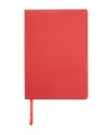 Royce New York Pebble Grain Contemporary Journal In Red