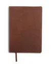 Royce New York Pebble Grain Contemporary Journal In Tan
