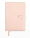 Royce New York Personalized Executive Leather Daily Planner In Light Pink