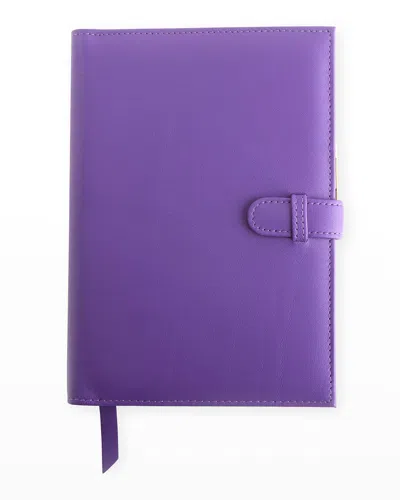 ROYCE NEW YORK PERSONALIZED EXECUTIVE LEATHER DAILY PLANNER