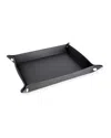Royce New York Personalized Large Catch-all Valet Tray In Black