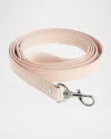 Royce New York Leather Dog Leash In Blush Pink