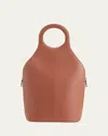 Royce New York Personalized Leather Double Wine Champagne Carrying Case In Tan