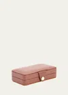 Royce New York Personalized Leather Manicure Grooming Kit In Tan