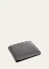 Royce New York Personalized Leather Rfid-blocking Trifold Wallet In Black