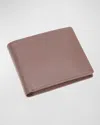 Royce New York Personalized Leather Rfid Blocking Trifold Wallet In Brown