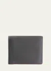 Royce New York Personalized Leather Rfid-blocking Trifold Wallet In Black