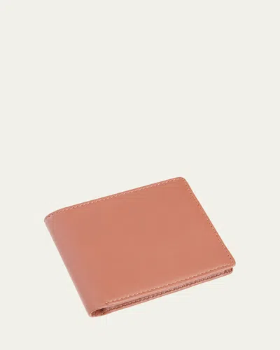 ROYCE NEW YORK PERSONALIZED LEATHER RFID BLOCKING TRIFOLD WALLET