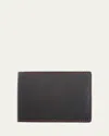 Royce New York Rfid Blocking Bifold Wallet In Red