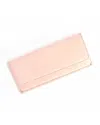 Royce New York Rfid Blocking Clutch Wallet, Personalized In Blush Pink