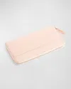 Royce New York Rfid Blocking Continental Wallet, Personalized In Blush Pink