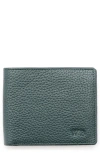 Royce New York Rfid Leather Bifold Wallet In Green