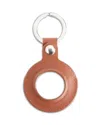 Royce New York Apple Airtag Carrying Case In Tan