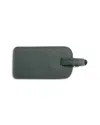 Royce New York Royce Leather Luggage Tag In Dark Green