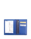 Royce New York Royce Rfid Blocking Vaccine Card Travel Wallet In Cobalt Blue