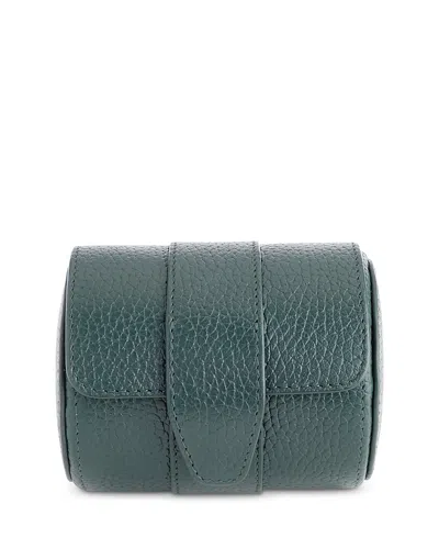 Royce New York Single Watch Travel Roll In Green
