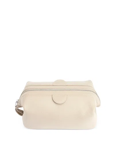 Royce New York Travel Toiletry Bag In Neutral