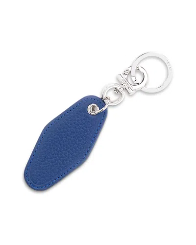 Royce New York Vintage Leather Hotel Style Keychain In Green