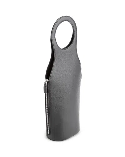 Royce New York Wine Champagne Leather Travel Tote In Grey