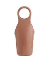 Royce New York Wine Champagne Leather Travel Tote In Brown