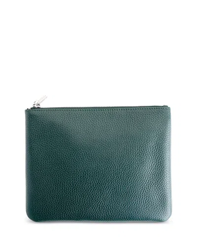 Royce New York Zippered Travel Organizer Pouch In Green