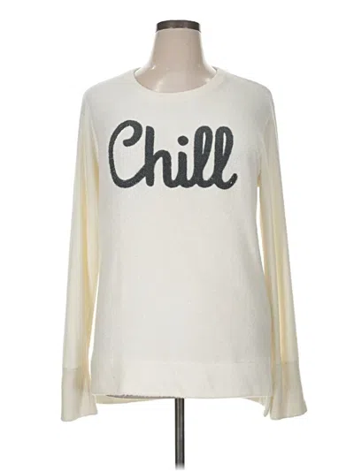 Pre-owned Royce Pullover Sweater In Ivory