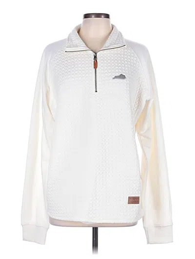 Pre-owned Royce Pullover Sweater In Ivory