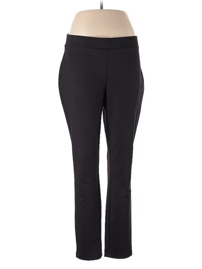 Pre-owned Roz & Ali Active Pants In Black