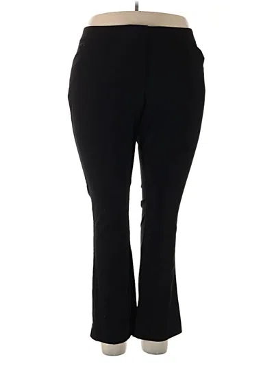 Pre-owned Roz & Ali Active Pants In Black