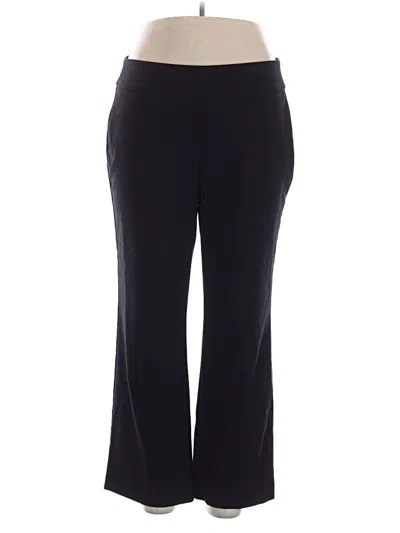Pre-owned Roz & Ali Active Pants In Black