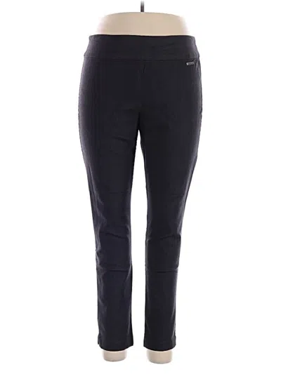 Pre-owned Roz & Ali Active Pants In Black