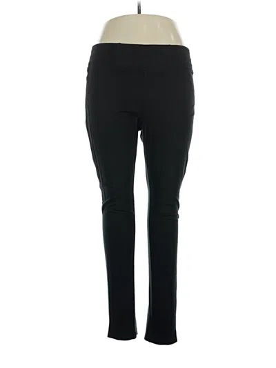 Pre-owned Roz & Ali Active Pants In Black