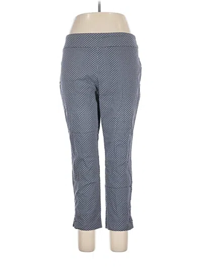 Pre-owned Roz & Ali Active Pants In Blue