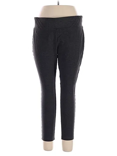 Pre-owned Roz & Ali Active Pants In Gray