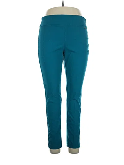 Pre-owned Roz & Ali Active Pants In Teal