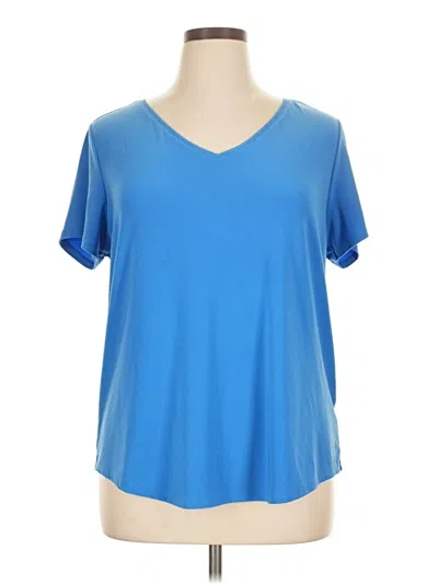 Pre-owned Roz & Ali Active T-shirt In Blue