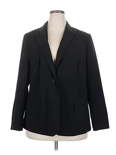 Pre-owned Roz & Ali Blazer Jacket In Black