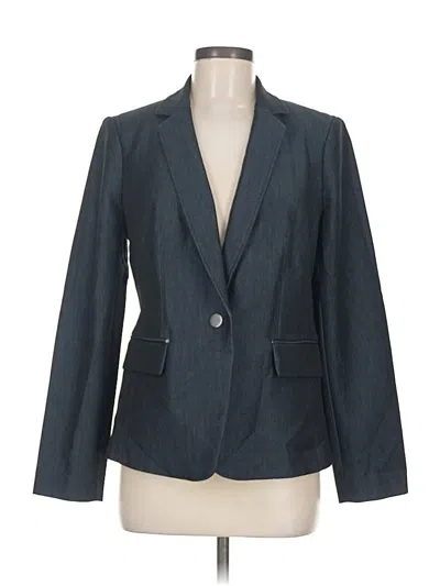 Pre-owned Roz & Ali Blazer Jacket In Gray