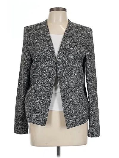 Pre-owned Roz & Ali Blazer Jacket In Gray