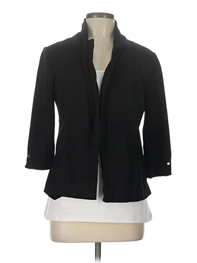 Pre-owned Roz & Ali Cardigan Sweater In Black