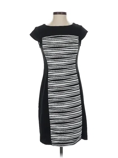 Pre-owned Roz & Ali Casual Dress In Black