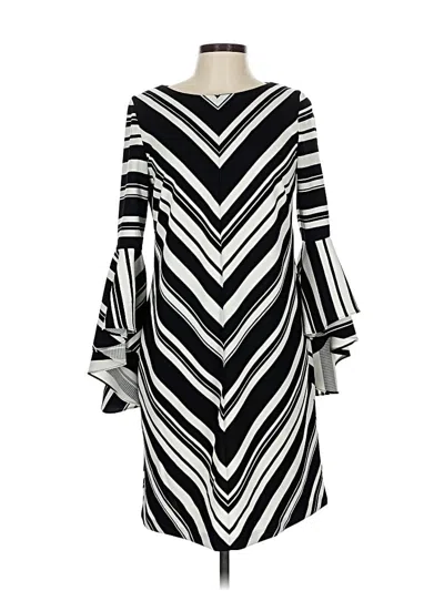 Pre-owned Roz & Ali Casual Dress In Black