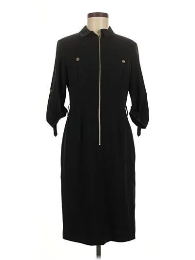Pre-owned Roz & Ali Casual Dress In Black