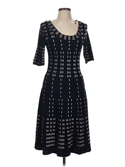 Pre-owned Roz & Ali Casual Dress In Black