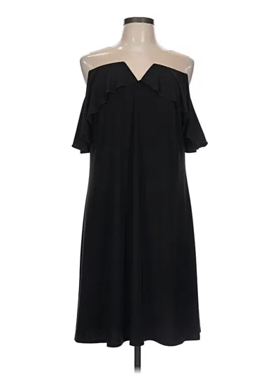 Pre-owned Roz & Ali Casual Dress In Black