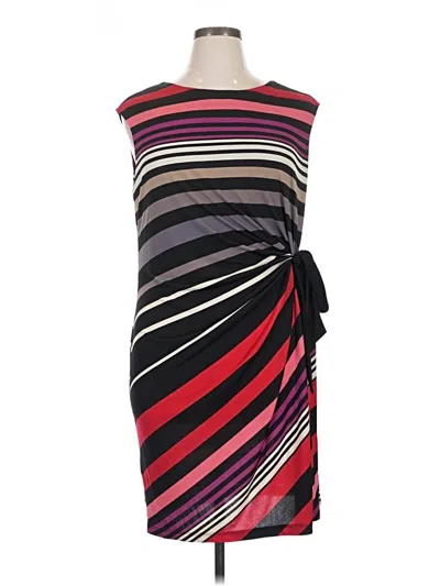 Pre-owned Roz & Ali Casual Dress In Black