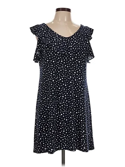 Pre-owned Roz & Ali Casual Dress In Black