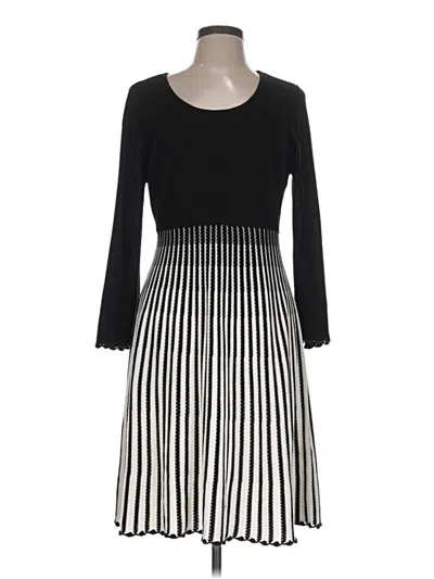 Pre-owned Roz & Ali Casual Dress In Black