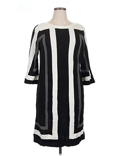 Pre-owned Roz & Ali Casual Dress In Black