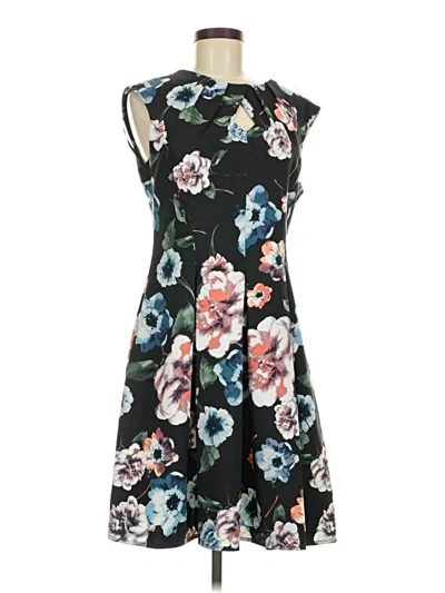 Pre-owned Roz & Ali Casual Dress In Black